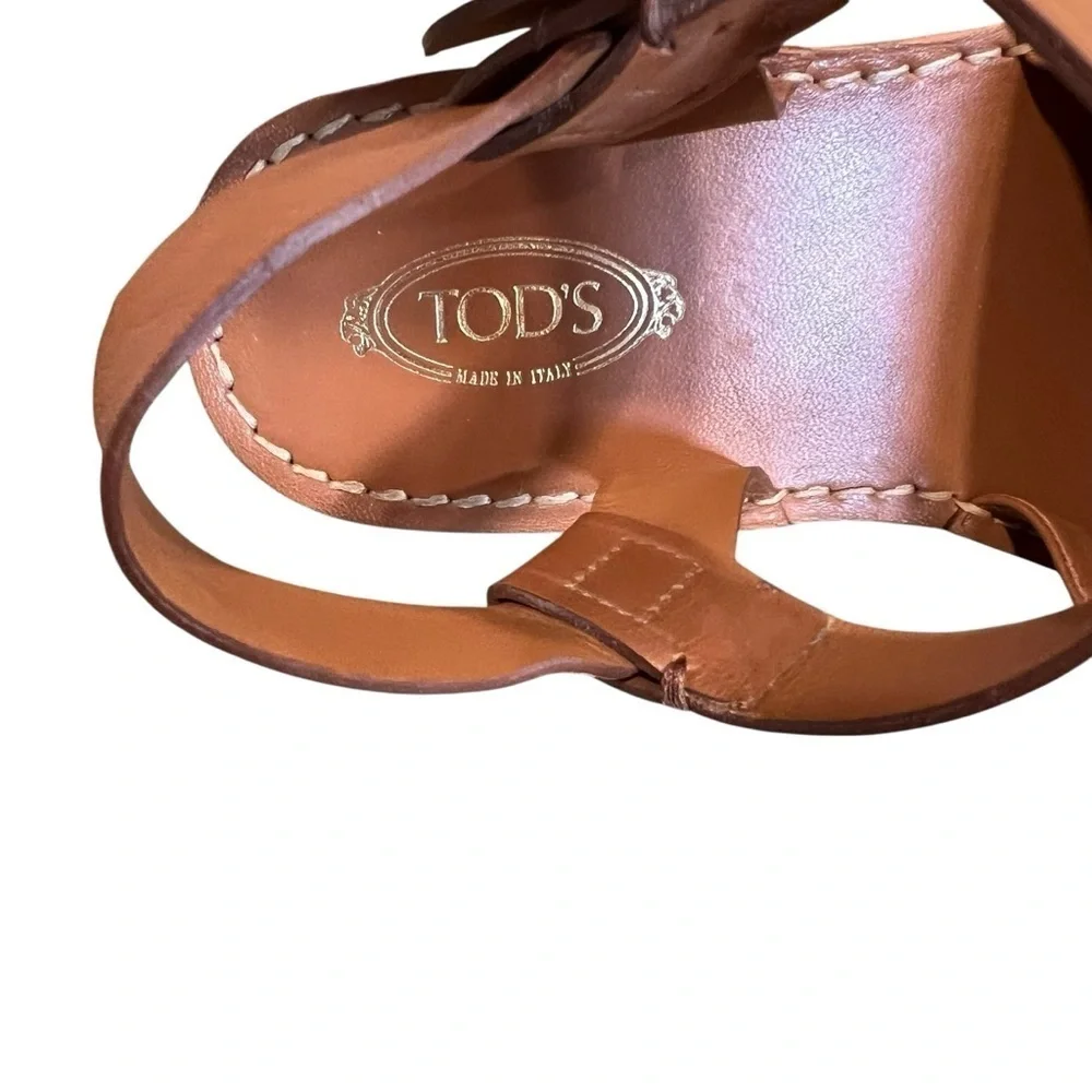 TOD'S | WOMEN’S SANDALS | LEATHER | EU SIZE 38 | NEW